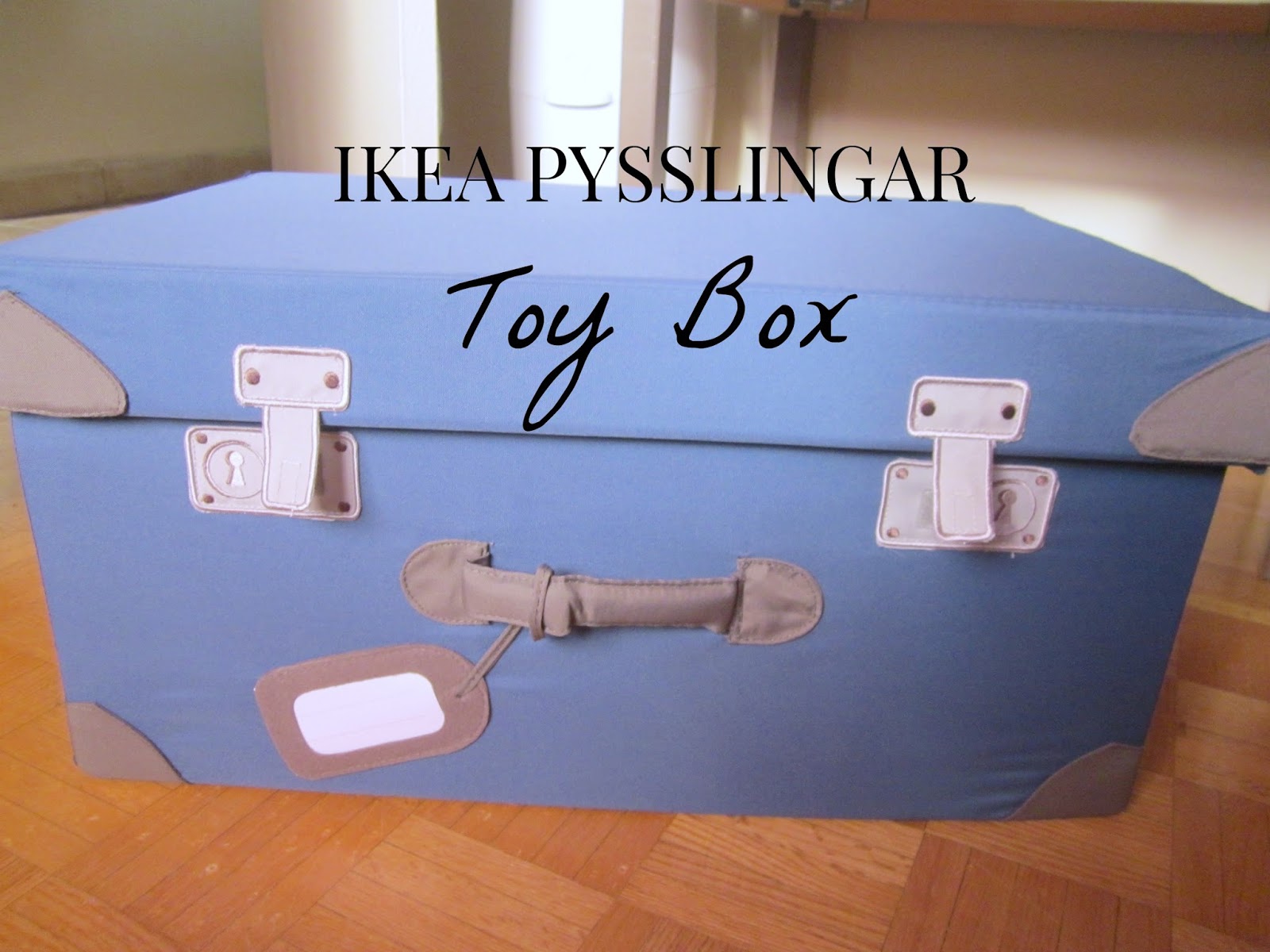 IKEA PYSSLINGAR Toy Box City of Creative Dreams